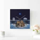 Groot artikel ooit, verdrievoudigd rondreizend muu vierkante klok (Huis)