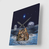 Groot artikel ooit, verdrievoudigd rondreizend muu vierkante klok (Hoek)