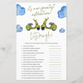 Groot avontuur, scooter, Vrijgezellenfeest game (Voorkant)