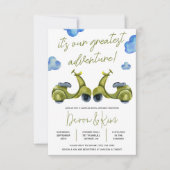 Groot avontuur, scooter, Vrijgezellenfeest van par Kaart (Voorkant)