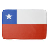 Groot badmat met Chileense vlag (Voorkant)