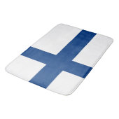 Groot badmat met Finse vlag (Gekanteld)