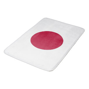 Groot badmat met Japanse vlag