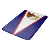 Groot badmat met vlag van Amerikaans Samoa, Vereni (Gekanteld)