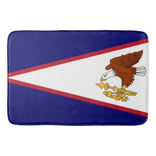 Groot badmat met vlag van Amerikaans Samoa, Vereni (Voorkant)
