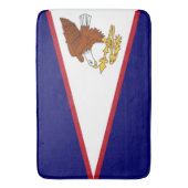 Groot badmat met vlag van Amerikaans Samoa, Vereni (Voorkant Verticaal)