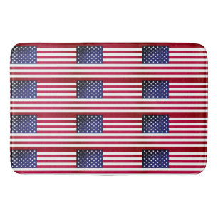 Groot badmat met vlag van de Verenigde Staten