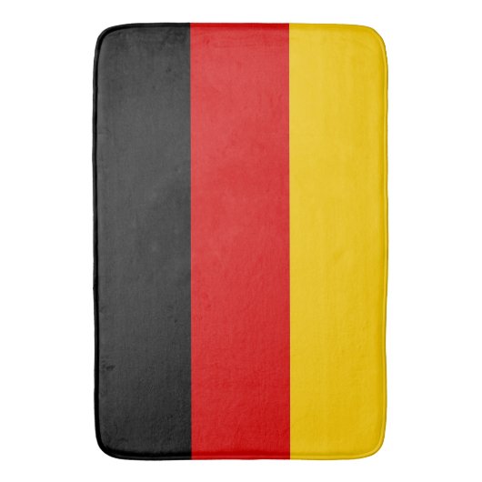 Groot badmat met vlag van Duitsland (Voorkant Verticaal)