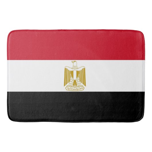 Groot badmat met vlag van Egypte (Voorkant)