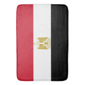 Groot badmat met vlag van Egypte (Voorkant Verticaal)