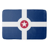 Groot badmat met vlag van Indianapolis (Voorkant)