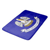 Groot badmat met vlag van Louisiana, Verenigde Sta (Gekanteld)