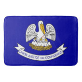 Groot badmat met vlag van Louisiana, Verenigde Sta (Voorkant)
