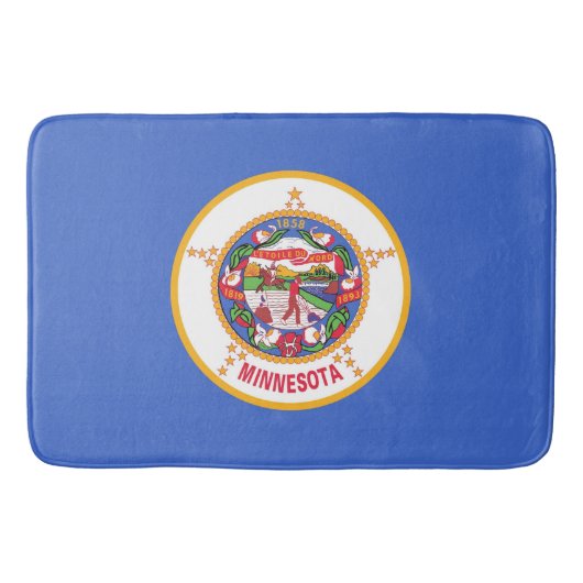 Groot badmat met vlag van Minnesota, VS (Voorkant)