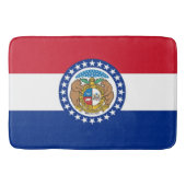 Groot badmat met vlag van Missouri, Verenigde Stat (Voorkant)