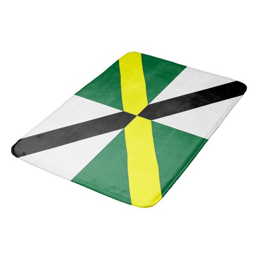 Groot badmat met vlag van Monterey (Gekanteld)