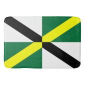 Groot badmat met vlag van Monterey (Voorkant)