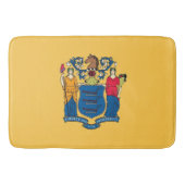 Groot badmat met vlag van New Jersey, VS (Voorkant)