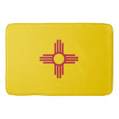 Groot badmat met vlag van New Mexico, VS (Voorkant)