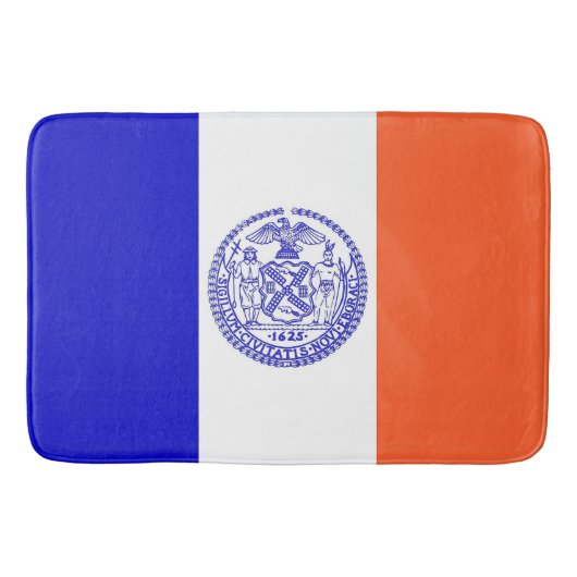 Groot badmat met vlag van New York, Verenigde Stat (Voorkant)