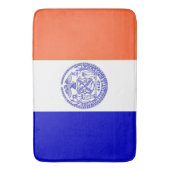 Groot badmat met vlag van New York, Verenigde Stat (Voorkant Verticaal)