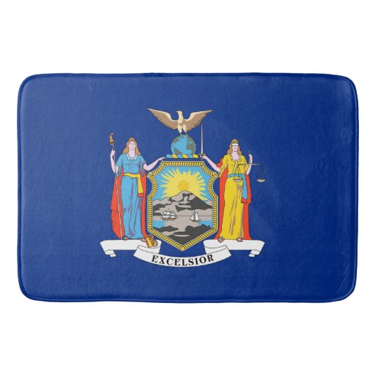 Groot badmat met vlag van New York, Verenigde Stat (Voorkant)