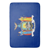 Groot badmat met vlag van New York, Verenigde Stat (Voorkant Verticaal)