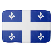 Groot badmat met vlag van Quebec (Voorkant)