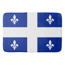 Groot badmat met vlag van Quebec