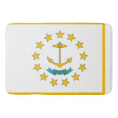 Groot badmat met vlag van Rhode Island, Verenigde (Voorkant)