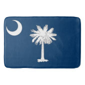 Groot badmat met vlag van South Carolina, VS (Voorkant)