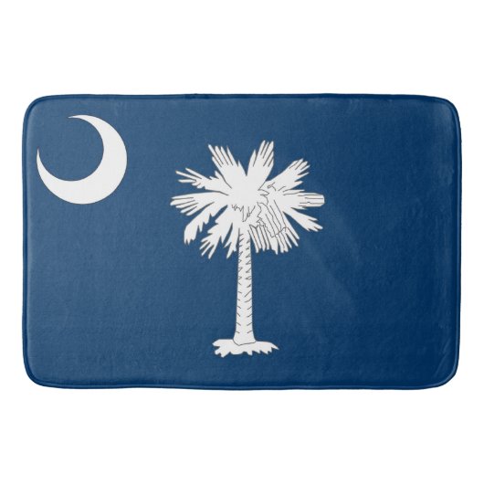 Groot badmat met vlag van South Carolina, VS (Voorkant)