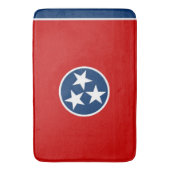 Groot badmat met vlag van Tennessee, VS (Voorkant Verticaal)
