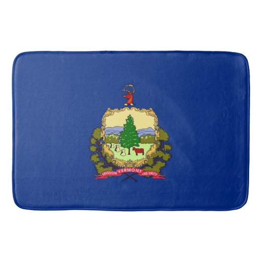 Groot badmat met vlag van Vermont, Verenigde State (Voorkant)