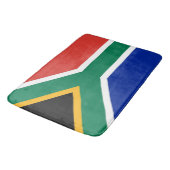 Groot badmat met vlag van Zuid-Afrika (Gekanteld)