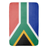 Groot badmat met vlag van Zuid-Afrika (Voorkant Verticaal)