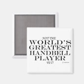 Groot-bakketspeler nog magneet (Voorkant / Achterkant)