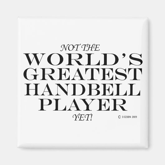 Groot-bakketspeler nog magneet (Voorkant)