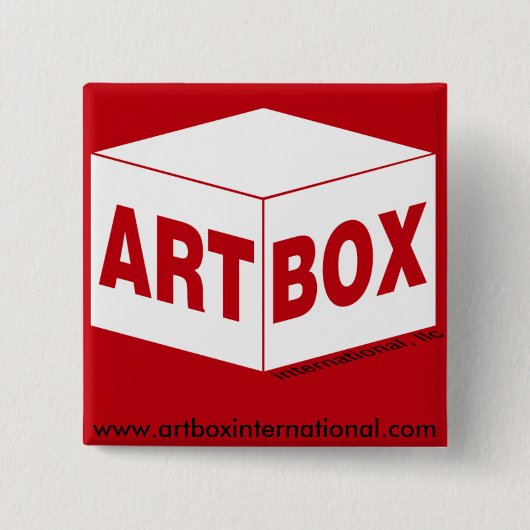 Groot! Bang! Knoop! Vierkante Button 5,1 Cm (Voorkant)