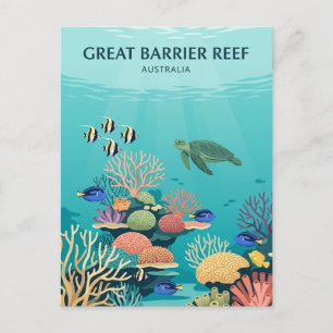 Groot Barrièrerif Australië Briefkaart