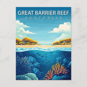 Groot Barrièrerif Australië Reizen Briefkaart