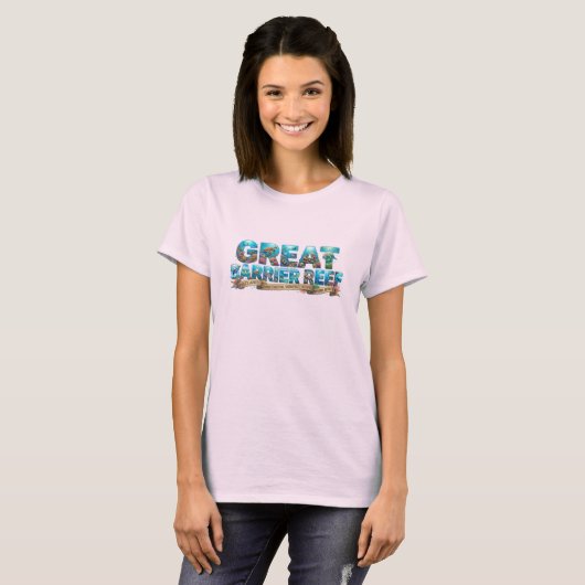 Groot Barrièrerif Oceaan Wonder T-shirt (Voorkant volledig)