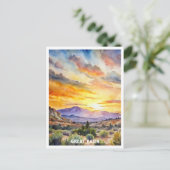 Groot Basin National Park Waterverf Schilderij Briefkaart (Staand voorkant)