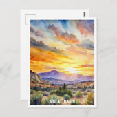 Groot Basin National Park Waterverf Schilderij Briefkaart (Voorkant / Achterkant)