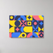 Groot Bauhaus Art Canvas Afdrukken 12 - In grootte (Voorkant)