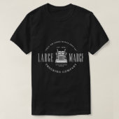 Groot bedrijf voor marktafwerking - moderne  logo t-shirt (Design voorkant)