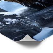 Groot beer beest | AI Art Poster (Hoek)