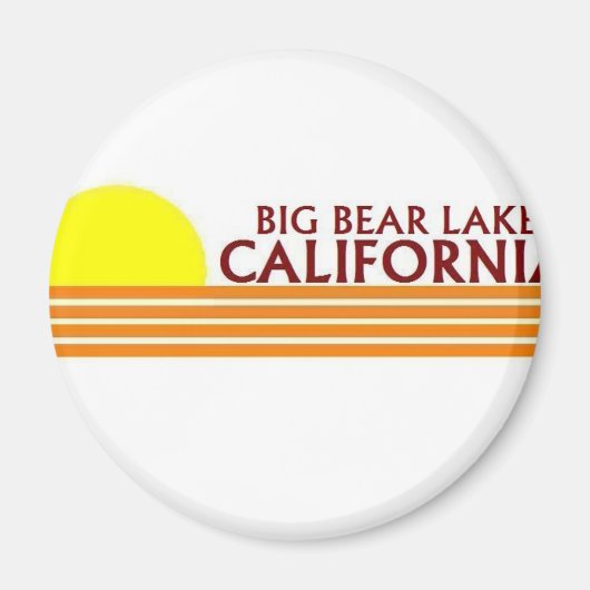 Groot Beer, Californië Magneet (Voorkant)