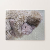 Groot beer houdt klein beer vast legpuzzel (Horizontaal)