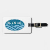 Groot Beer Lake California buiten Bagagelabel (Voorkant horizontaal)